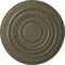 Ekena Millwork Oldham Ceiling Medallion (Fits Canopies up to 8 5/8"), Hand-Painted Spartan Stone, 18"OD x 1 1/4"P CM18OLSSF - alternate 1